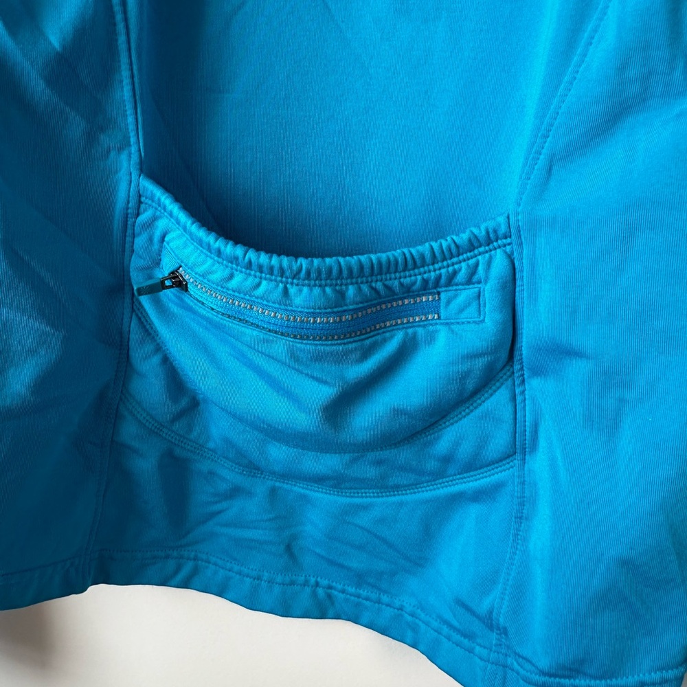 Athleta “Half Mile” Running Zip Up Jacket with Hoodie in Breaker size large - Picture 12 of 16